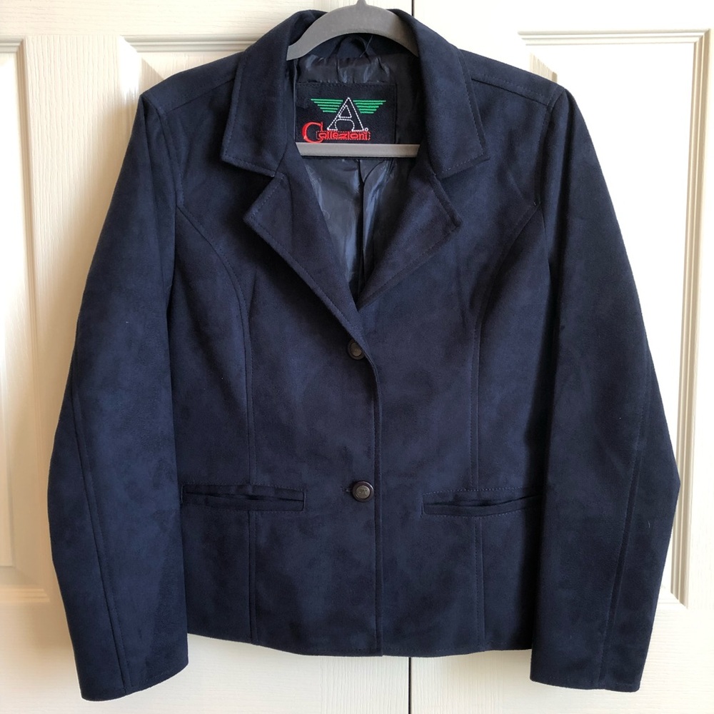Armani Collezioni Suede Blazer